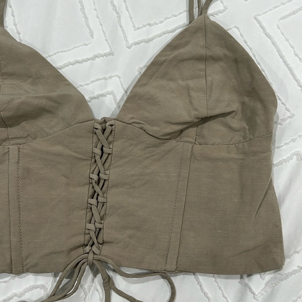 Zara crop top XS
